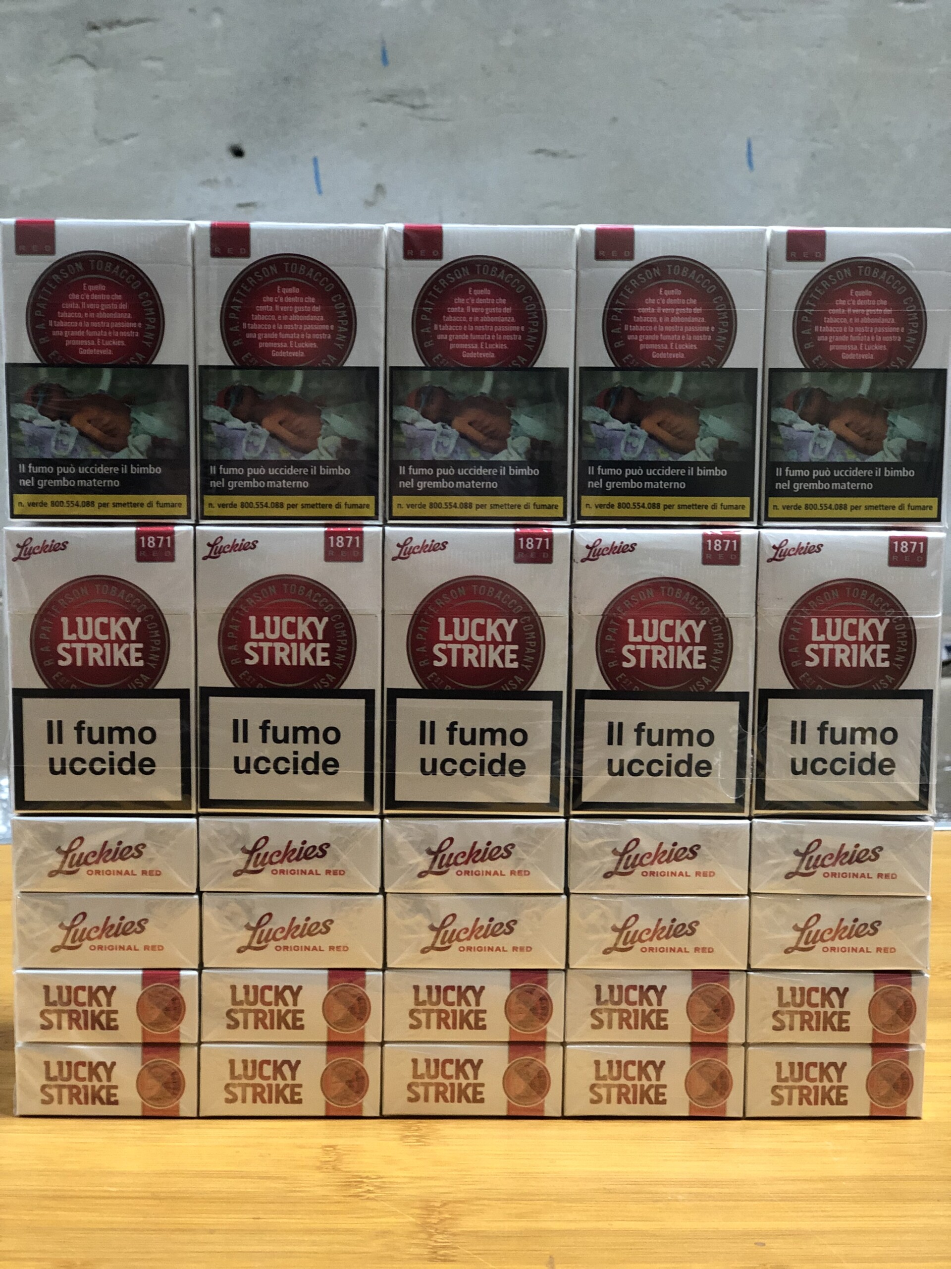 Lucky Strike KS red (квадрат) — изображение 2