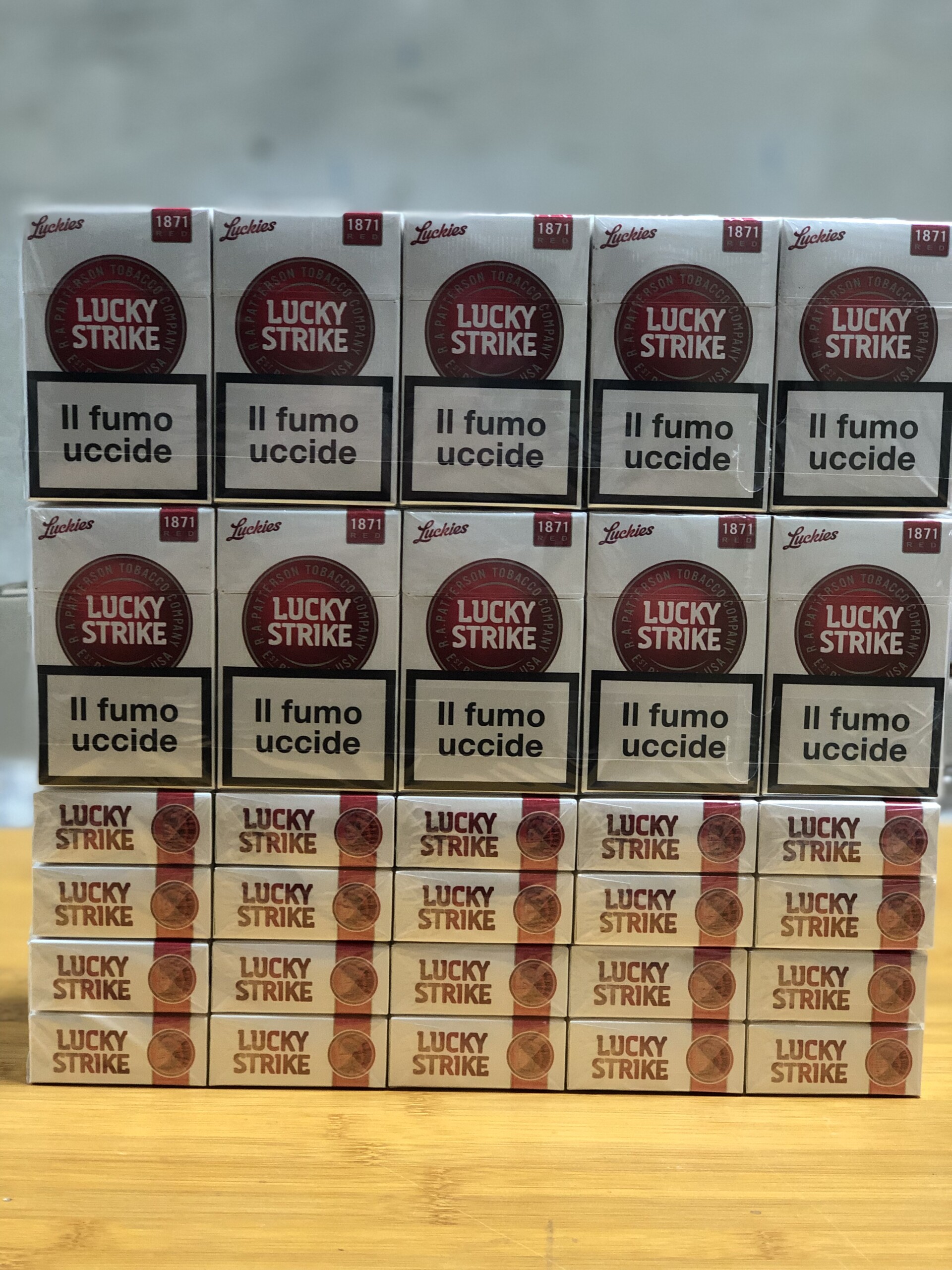 Lucky Strike KS red (квадрат) — изображение 3